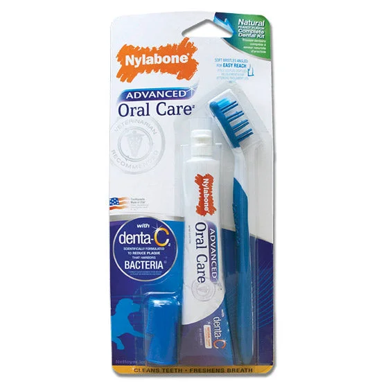 Nylabone Advanced Oral Care Natural Dental Kit