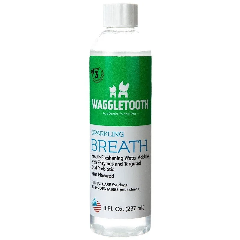 Waggletooth Sparkling Breath Water Additive for Dogs