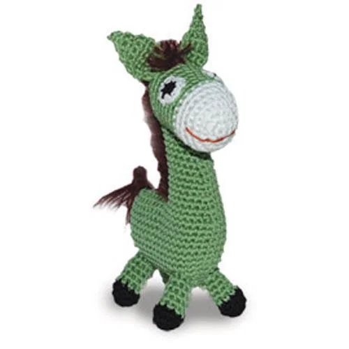 Pawer Squeaky Donkey Dog Toy