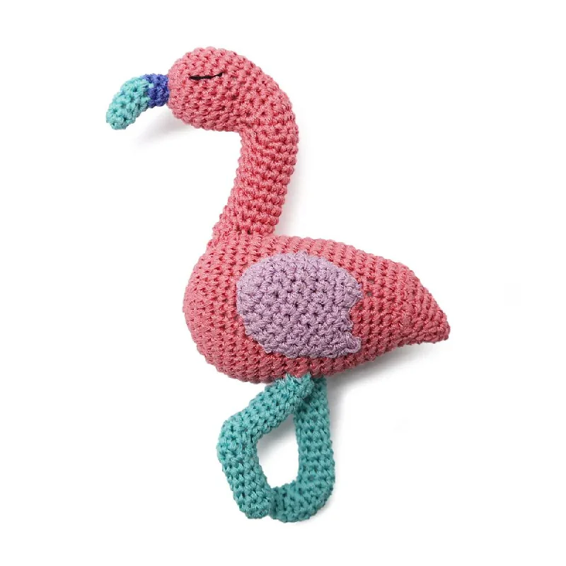 Pawer Squeaky Flamingo Dog Toy