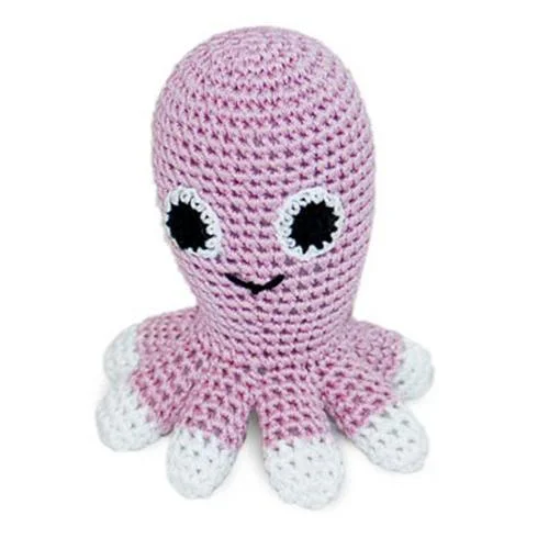 Pawer Squeaky Octopus Dog Toy