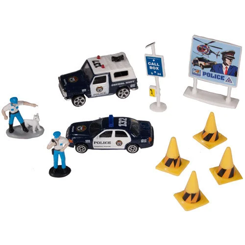 10 Piece Police Department Set