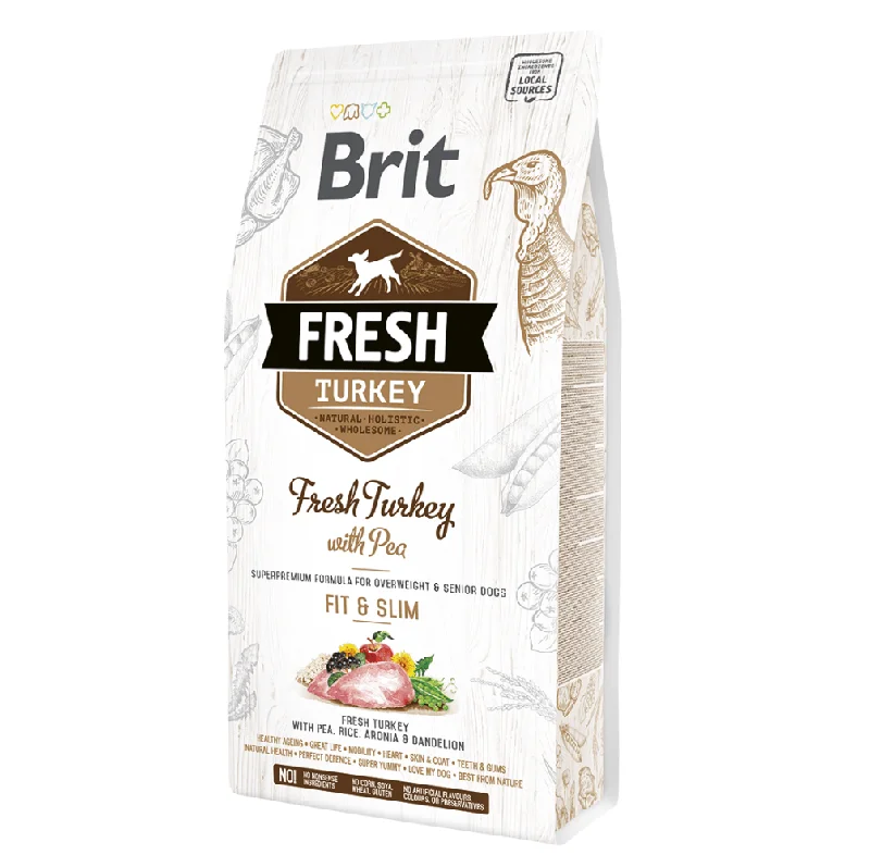 Brit Fresh Turkey with Pea Fit & Slim Dog Dry Food