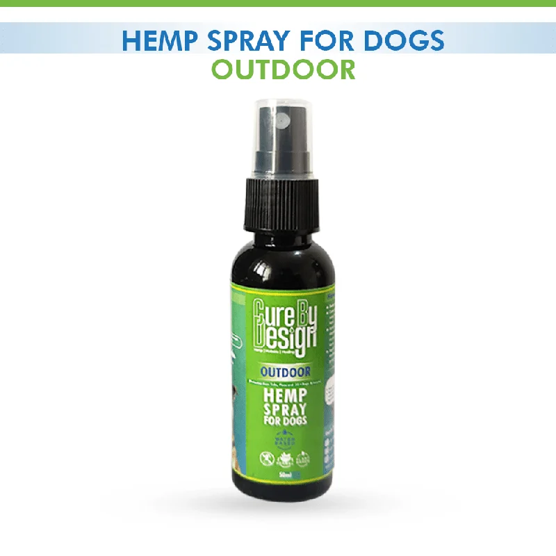 Cure By Design Outdoor Hemp Spray for Dogs (Limited Shelf Life)