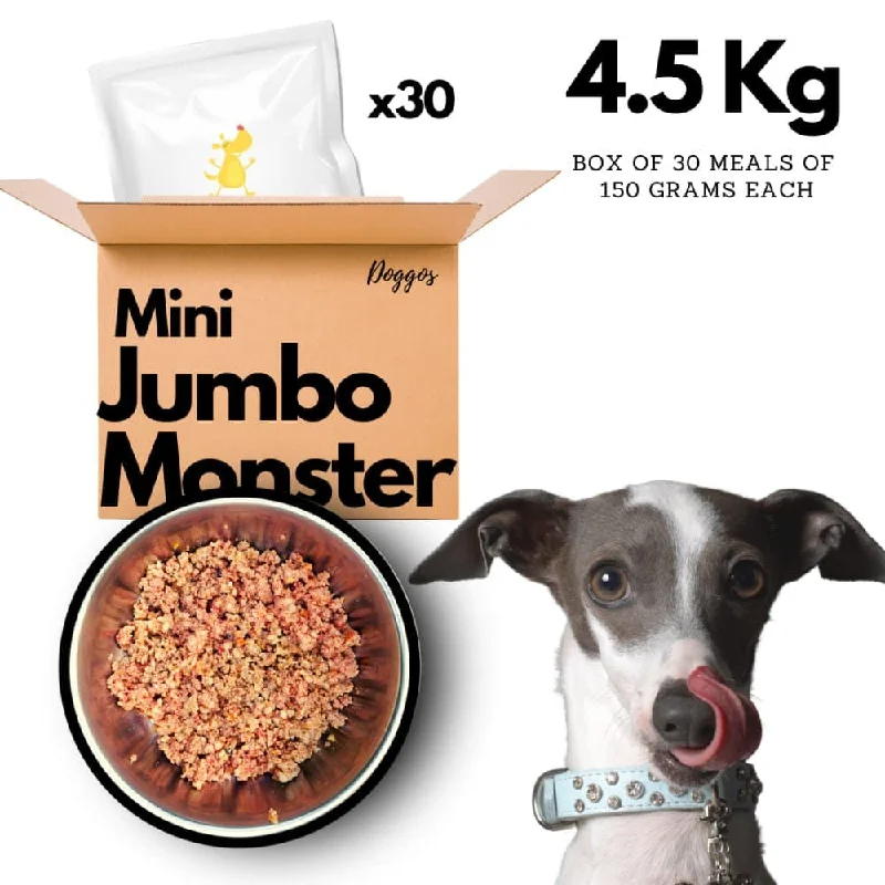 Doggos Mini Jumbo Monster Chicken and Pumpkin Fresh Dog Wet Food (Small Breeds)