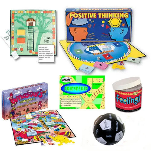 Emotional Competence Play Therapy Game Package