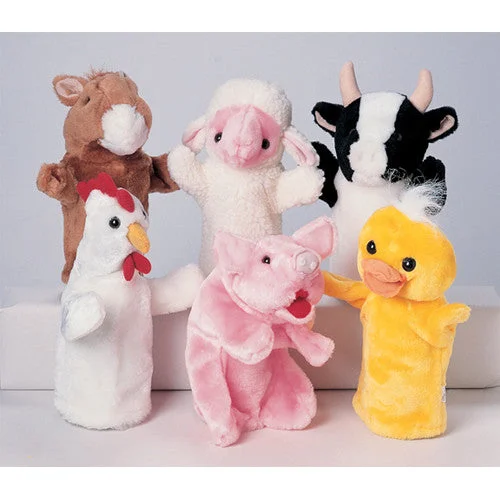 Farm Animal Plush Puppets