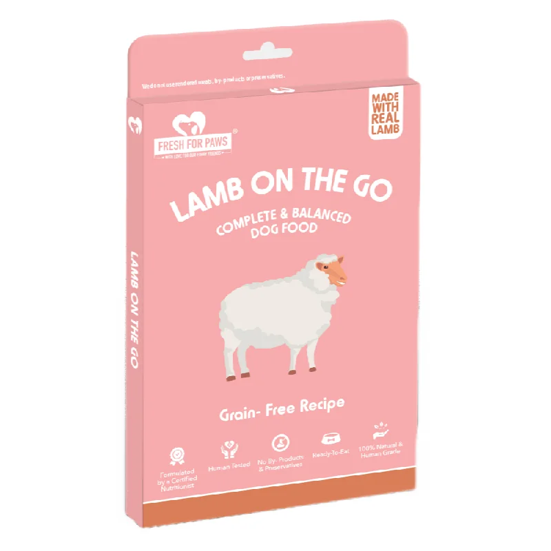 Fresh For Paws Lamb On The Go Dog Wet Food (300g)