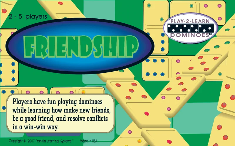 Friendship: Play-2-Learn Dominoes