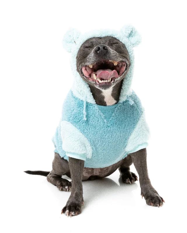 FuzzYard Winnie Dog Hoodie Blue