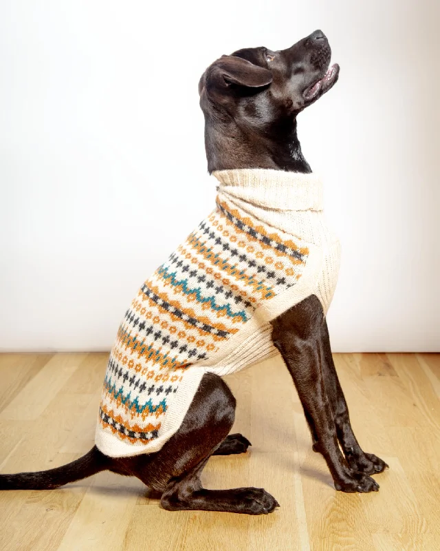 Golden Dreams Alpaca Dog Sweater (FINAL SALE)