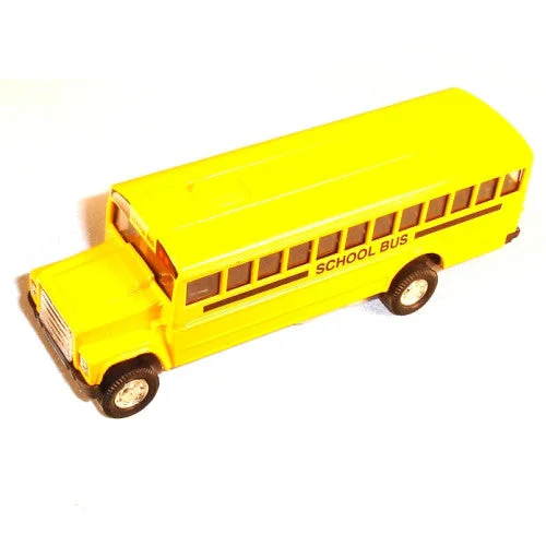 Medium Diecast Metal School Bus