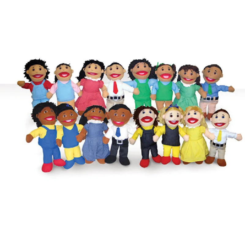 Multi-Ethnic Puppet Families