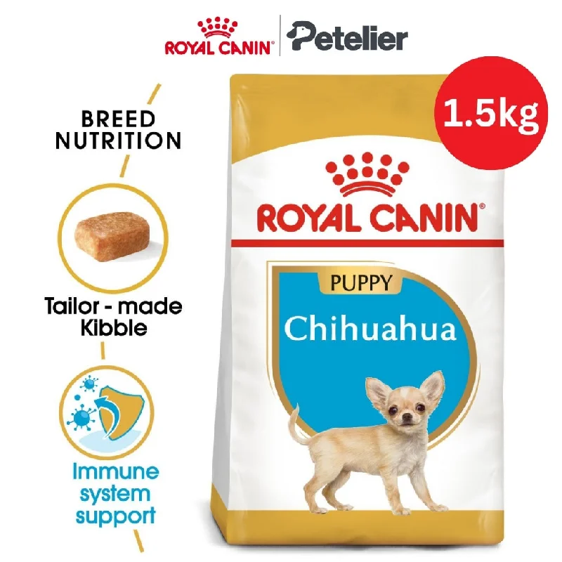 Royal Canin Chihuahua Puppy 1.5kg Dry Dog Food - Breed Health Nutrition