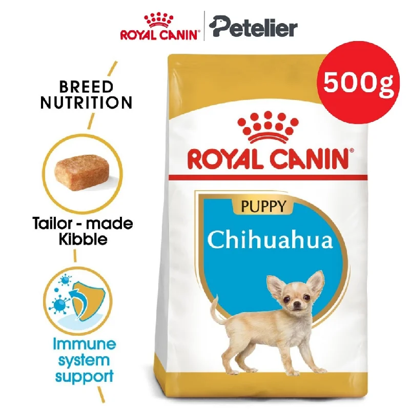 Royal Canin Chihuahua Puppy 500g Dry Dog Food - Breed Health Nutrition