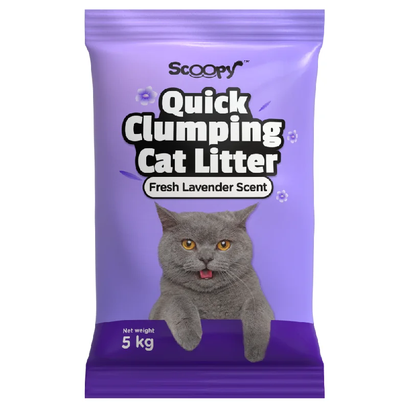 Scoopy Cat Litter | Quick Clumping (Lavender)