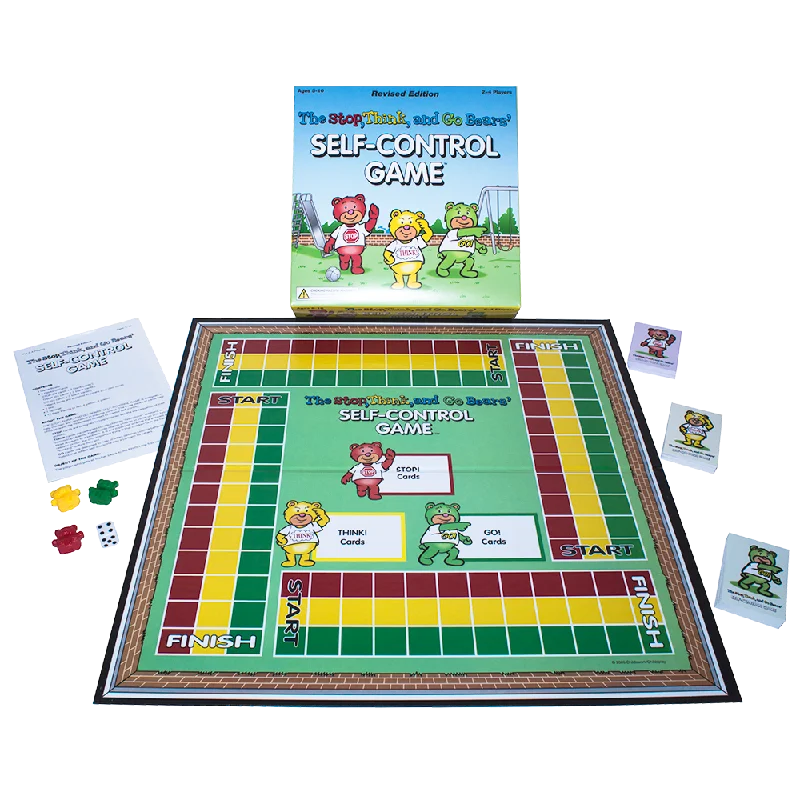 Stop, Think, and Go Bears' Self-Control Game - Revised