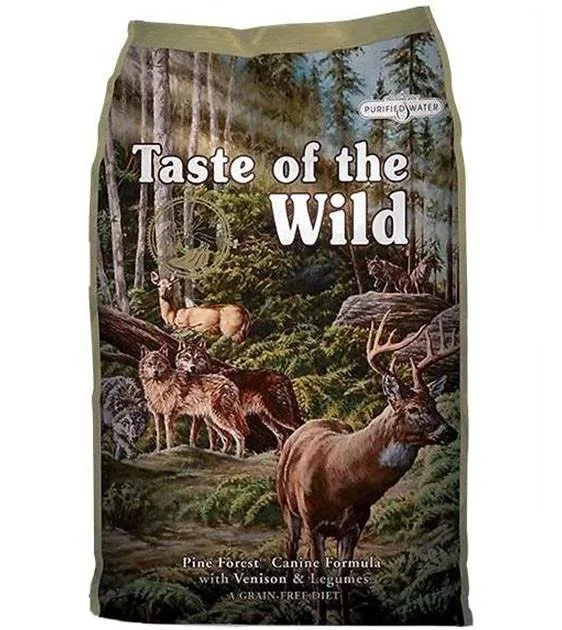 Taste Of The Wild Dry Dog Food (Pine Forest Venison)