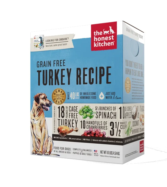 The Honest Kitchen Embark Dehydrated Dog Food (Grain Free Turkey Recipe)