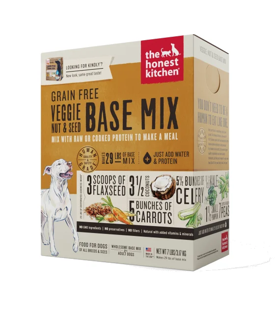 The Honest Kitchen Dehydrated Dog Food (Grain Free Veggie, Nut & Seed Base Mix)