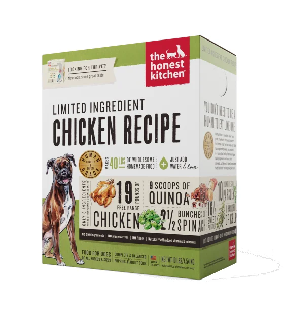 The Honest Kitchen Thrive Dehydrated Dog Food (Limited Ingredient Chicken Recipe)