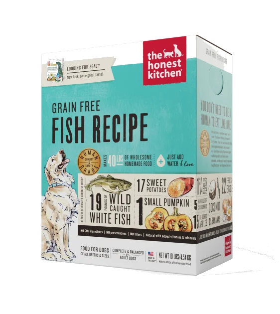 The Honest Kitchen Zeal Dehydrated Dog Food (Grain Free Fish Recipe)