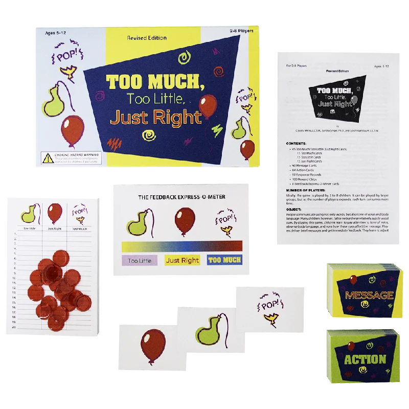 Too Much, Too Little, Just Right: A Social Communication Game, Revised