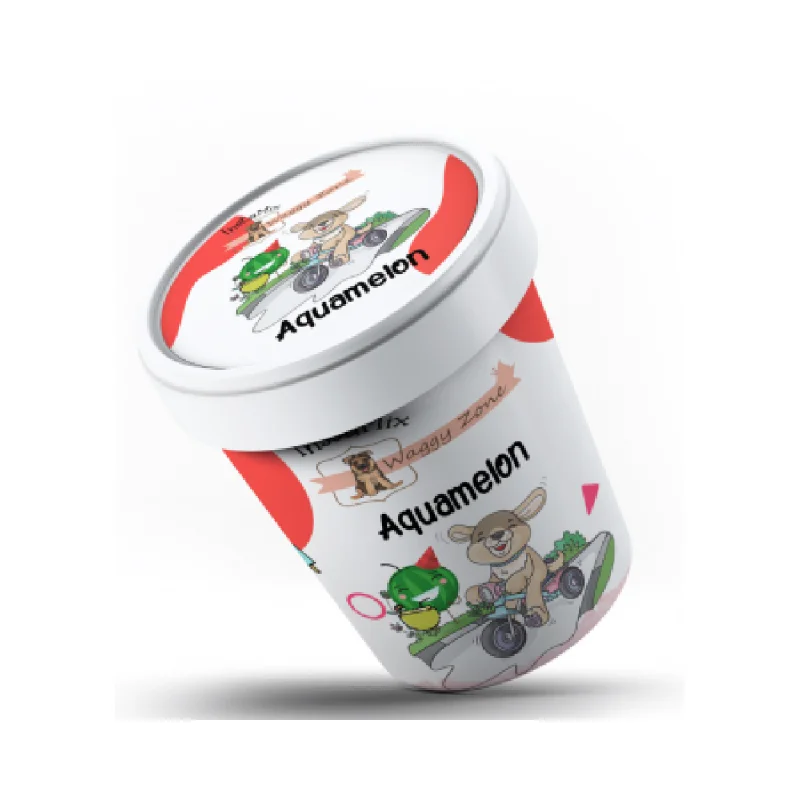 Waggy Zone Watermelon Aquamelon Ice Cream for Pets