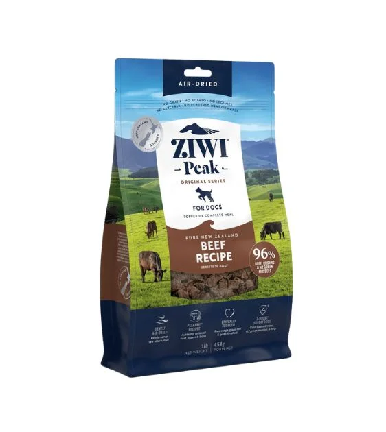 Ziwi Peak Air Dried Dry Dog Food (Beef)